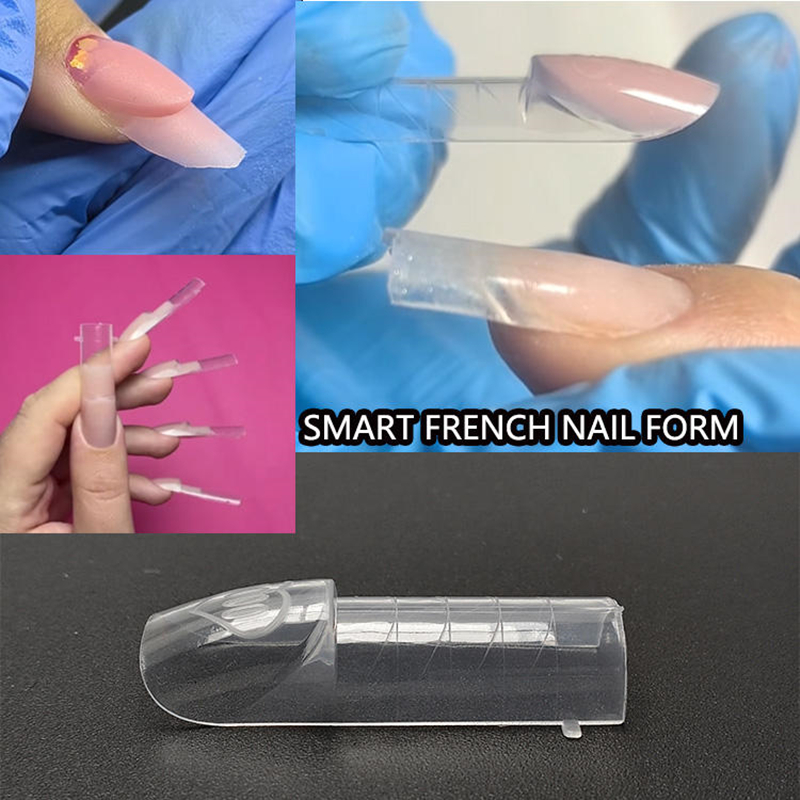 Rounded Square Reusable Nail Extension Forms